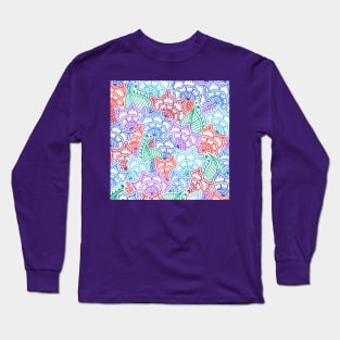 Purple Garden Long Sleeve T-Shirt